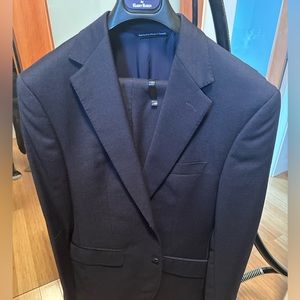 Coppley Men's Two Piece Suit - Dark Blue